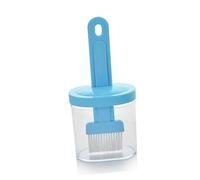 Toddmomy 2 pièces Brosse Barbecue avec Récipient Résistante Chaleur Lot de Brosses à Sauce pour Marinade Viande Gâteaux Pâtisseries Accessoire Cuisine Barbecue Polyvalent Couleur Aléatoire