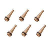 Toddmomy 2 pièces Buse Pulvérisation Massif Haute Pression pour Tuyau Arrosage Robuste et Corrosion Nettoyage Allées et Gouttières