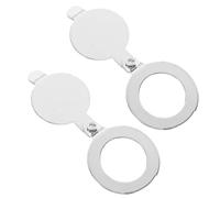 Toddmomy 2 pièces Cache de Porte Cuivre Lot Protection Vie Privée Anti-espionnage Couverture Trou pour Bœuf Sécurité Maison et Bureau Design Élégant et Résistant