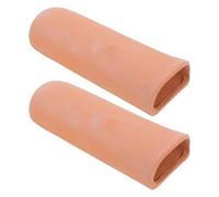 Toddmomy 2 Pièces Cachette pour Aquarium en Argile Orange, Grotte de Ponte pour Cichlidés, Réduit Les Conflits Territoriaux, pour Reproduction Aquariums Domestiques