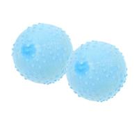 Toddmomy 2 Pièces Chien Balle Caoutchouc Morsure pour Chiens Balle Interactive pour Mastiquer et Éduquer de Dentition pour Chiots Bleu