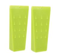 Toddmomy 2 Pièces Coin Abattage Triangulaire avec Pointes pour Élagueurs Accessoires de Jardinage pour Couper Arbres