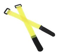 Toddmomy 2 Pièces Collier Anti-Chant pour Coq Réglable en Nylon Jaune Collier de Remplacement Confortable et Silencieux pour Poulet Ajustable et Solide