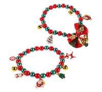 Toddmomy 2 Pièces Collier de Noël pour Chat avec Nœud Décoratif et Clochette Motif pour Chiot et Petit Chien Cadeau Animaux de Compagnie