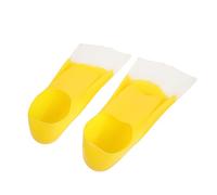 Toddmomy 2 Pièces de Natation Silicone pour Adultes Chaussures de Plongée Légères et Ajustables Équipement de Snorkeling Antidérapant pour Entraînement Plein Air Protection et Algues