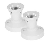 Toddmomy 2 pièces Douille à Vis Cuivre Résistant Haute Température pour Ampoules LED Haute Puissance Support Fiable et Installation Facile pour Éclairage Intérieur Commercial et Domestique