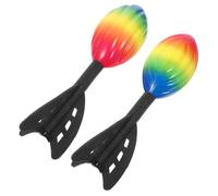 Toddmomy 2 Pièces Fusée PU pour Garçon Fille Lanceur Portable pour Jeux Extérieurs Anniversaire et Activités Estivales Plein Air