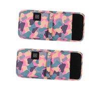 Toddmomy 2 Pièces Housse Isolante Portable pour Bouteille de Lait USB Protection Chauffage pour Bébés Voyage Motif Camouflage