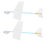 Toddmomy 2 Pièces Kit de Modélisme Avion Bois Planeur à Main à Assembler Éducatif Stem pour Garçon Fille Développement Coordination et Intérêt pour Laviation