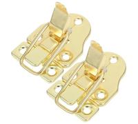 Toddmomy 2 pièces Loquet Bascule Fer pour Boîte à Outils et Meubles Fermeture Fiable et Sécurisée Installation Facile pour Restauration de Mobilier