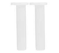 Toddmomy 2 Pièces Noyau de Poignée D'accélérateur Moto Blanc en Plastique | Contrôle Renforcé, Prise Confortable, Usage Tout-usage Atv, Remplacement pour Tube D'accélérateur