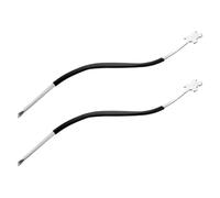 Toddmomy 2 Pièces Outil D'installation de Colonne Sonore pour Violoncelle et Violon en Métal Argenté, Facile à Utiliser, Design Simple, Accessoire Indispensable pour Musiciens et Luthiers