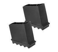 Toddmomy 2 pièces Patins Antidérapants Caoutchouc pour Échelle Extensible Protection Sol et Sécurité Tapis de Rechange Résistant