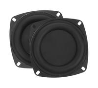 Toddmomy 2 Pièces Plaque de Vibration pour Haut-parleur Voiture Membrane Passive Basse Fréquence Accessoire Léger et Robuste pour Caisson de Basses