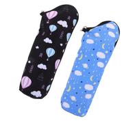 Toddmomy 2 Pièces Pochette Isotherme pour Biberon Étui à Biberon Chaud Pochette Isotherme Compacte Rangement Portable pour Allaitement