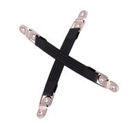 Toddmomy 2 Pièces Poignée Télescopique en Plastique Noire | Prise Ergonomique Antidérapante, Longueur Réglable, Entraxe 22mm, Fixation par Trous 4,5mm et Lamage 8,5mm