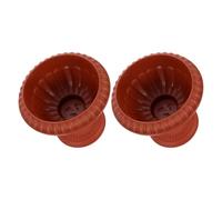 Toddmomy 2 Pièces Pot de Fleurs Colonne Romaine Décoratif en Plastique Café