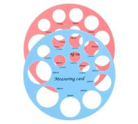 Toddmomy 2 Pièces Règle De Mesure De Mamelon Outil De Bride Pour Embouts Mesureur De Bride Embout De Mamelon