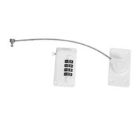 Toddmomy 2 Pièces Serrure de Sécurité Garçon Fille pour Fenêtres et Réfrigérateur Verrou Réglable Métal Robuste Protection pour Tiroirs Portes Coulissantes et Armoires sans Clé Installation