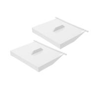 Toddmomy 2 Pièces Skimmer Door Flap Replacement Compatible with Hayward Plastic Pool Skimmer Gate for Above Ground Swimming Pools Easy Installation and Backflow Prevention