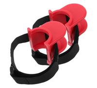 Toddmomy 2 Pièces Support de Canne à Pêche Portable en U TPE Rouge Installation Rapide Stabilité Renforcée sans Utilisation des Mains pour Canne à Pêche Bord de Mer et Camping