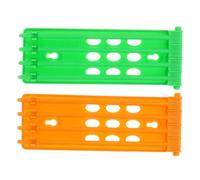 Toddmomy 2 Pièces Support de Rangement pour Anneaux de Pigeon Lot de Supports Plastique pour Anneaux de Jambes Oiseaux Étagère de Stockage Pratique pour Pigeons et Volaille Conception et