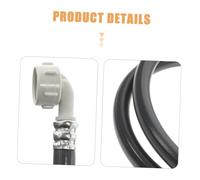 Toddmomy 2 pièces Tuyau Arrivée Eau pour Machine à Laver PVC Rallonge Flexible Étanche sans Fuite Connecteur