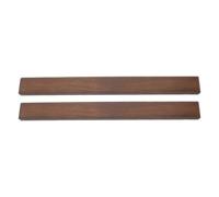 Toddmomy 2 planches de bois traité de 19,7 po x 1,6 po x 0,75 po | Lattes de bois pour loisirs créatifs, bois traité pour l'extérieur, brut de sciage, idéal pour les projets de