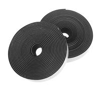 Toddmomy 2 rouleaux Bande de Joint Étanchéité Autocollante pour Porte et Fenêtre X X Ruban Mousse Isolant Anti-froid Anti-bruit Bande Adhésive Résistante pour Coins et Bords Protection