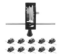 Toddmomy 20 Mécanismes à Ficelle pour Jouets Pièces de Rechange pour Voitures et Avions Miniatures Plastique Solide Lot de 20 Accessoires pour Bricolage Créatif et Réparation de Jouets