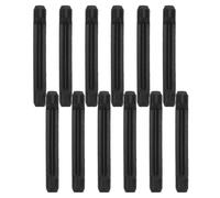 Toddmomy 20 Paires d'Embouts de Branches de Lunettes en Silicone Souple Noir Coussinets Antidérapants pour Soleil Grips d'Oreilles Confortables pour Maintien Sécurisé en Usage Quotidien