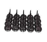 Toddmomy 20 Pièces Boîte de Fertilisation pour Plantes Bonsai Paniers Plastique Mesh Réutilisables pour Engrais Conception Durable et Pratique pour Jardinage Intérieur et Extérieur