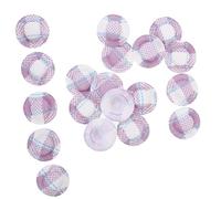 Toddmomy 20 pièces Lot de Mini Chapeaux Paille Tissée pour Maison de Poupée Accessoires DIY Délicats et Décorations Artisanales pour Bricolage