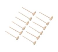 Toddmomy 20 pièces Mini Marteaux Bois Petits Maillets Polyvalents pour Garçon Fille Outils DIY Ludiques pour Loterie et Casse Marteaux Éducatifs et Compacts