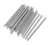 Toddmomy 20 Pièces Pendentifs Longs Barres Martelées pour Diy Accessoires de Fabrication de Bijoux pour Colliers Bracelets et Wind Chimes Design Attrayant Alliage de Zinc