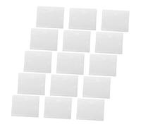 Toddmomy 20 Pièces Pochettes Transparentes Autocollantes Protége Cartes Étanches pour Étiquettes Index et Documents Rangement Pratique et Durable