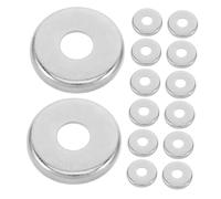 Toddmomy 20 Pièces Roulements de Roue Alliage Aluminium pour Patins à roulettes Double Rangée Rondelles Choc Résistantes à Usure pour la Stabilité Performance de Patinage