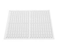 Toddmomy 20 Pièces Ruban Adhésif Mètre à Ruban Autocollant en Pvc Blanc, Règle D'ingénierie Facile à Lire, Adhésif Puissant pour Établi et Usage Professionnel