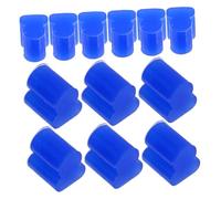 Toddmomy 20 pièces Silicone Instrument Bumpers For French Horn Trombone Brass Flat Soft Mute Pads For Noise Reduction And Comfortable Music Accessories