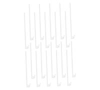 Toddmomy 20 Pièces Support de Drapeau pour Voiture Fixation Clip Extensible pour Fenêtre de Véhicule Compatible avec Divers Drapeaux pour Événements et Parades