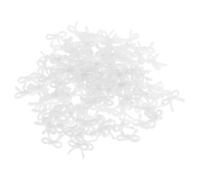 Toddmomy 200 Breloques nœud en résine - 0,3" Mini nœuds 3D Mignons - Accessoires nœud Blancs pour la création de Bijoux et la décoration de Jardins féeriques