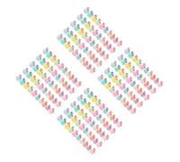 Toddmomy 200 Pièces Mini Figurine Canard en Résine Lumineuse pour | Décor Miniature pour Micro Paysage, Ornement pour Maison de Poupée, Glow Nocturne sans Éclairage