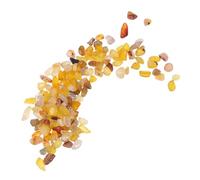 Toddmomy 200g Gravillons Décoratifs Pierre Irrégulière Jaune pour Aquariums Jardins Et Décorations De Pots Fleurs