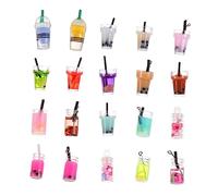Toddmomy 20pièces Accessoires Pour Mini-maison Tasses à Miniatures Pour Bricolage Diy Décoration De Bureau Et Jeu