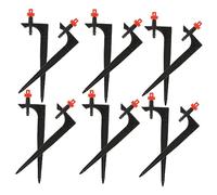 Toddmomy 20pièces Buse De Pulvérisation Irrigation pour Plantes Arroseur à Pointe Réglable Lot pour Jardin Et