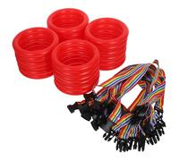 Toddmomy 24 Ensembles Anti-loss Walking Rope For With Adjustable Rings Lightweight Safety Wristband Leash For Child Outdoor Group Walks And Daycare