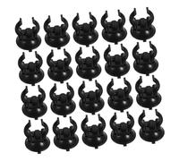 Toddmomy 25 Pièces Clips Ventouses pour Tuyaux Aquarium Support Tubes Chauffage Lumière Maintien Ferme Montage Facile Adaptable Diverses