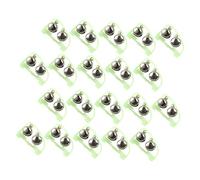 Toddmomy 25 Pièces Fishing Alarm Bells with Dual Loud Alerts Plastic Indicators for Carp Sea and Ice Fishing