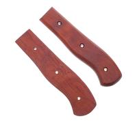 Toddmomy 2ensembles Lot de Manches De Couteau pour Remplacement Poignée Ergonomique Antidérapante avec Écrou pour Réparation De Couverts De Cuisine