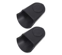 Toddmomy 2pcs Manchon de Protection en Caoutchouc Noir pour Saxophone Professionnel Facile à Installer Portable pour Musiciens Saxophonistes